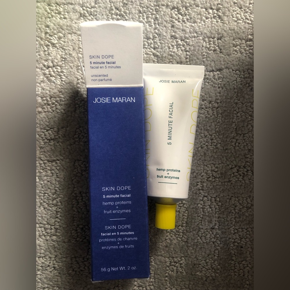 Josie Maran Skin Dope 5 minute facial 2oz unscented